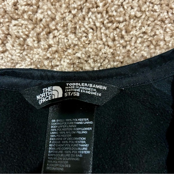 North Face Youth Freedom Snow Bibs 5T - Picture 7 of 9